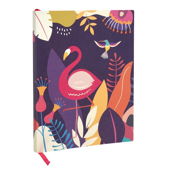 Flamingo Lined Journal by Artist&#x27;s Loft&#x2122;, 6&#x22; x 8&#x22;